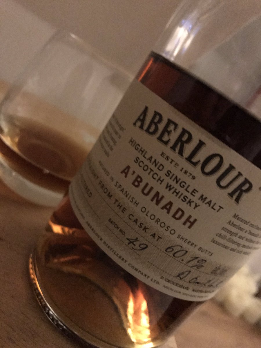 beardedbeerrevs's tweet photo. Enjoying some amazing #whisky from @AberlourVC with there #batch49 #abunadh https://t.co/82B1ohMGEy