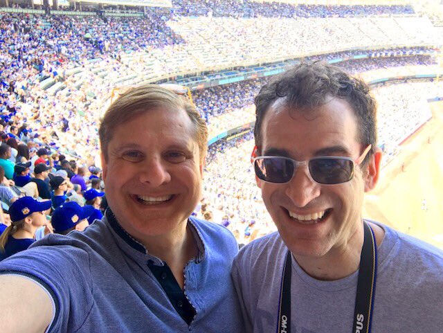 RonGalperinLA's tweet photo. Great to be at @Dodgers stadium on #JewishCommunityDay in our wonderful and diverse city https://t.co/eKwRWoh9x1