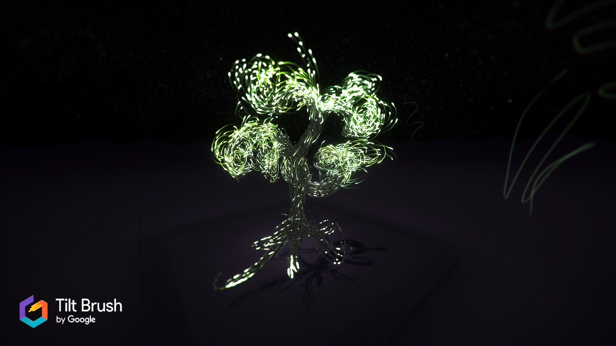 riosd_vr's tweet photo. Basketball in TiltBrush by an octopus? Or is a tree more your speed? 

Pictures from the 13th on the link below! 

https://t.co/401rAYxxDG https://t.co/z1PF5dm9I6
