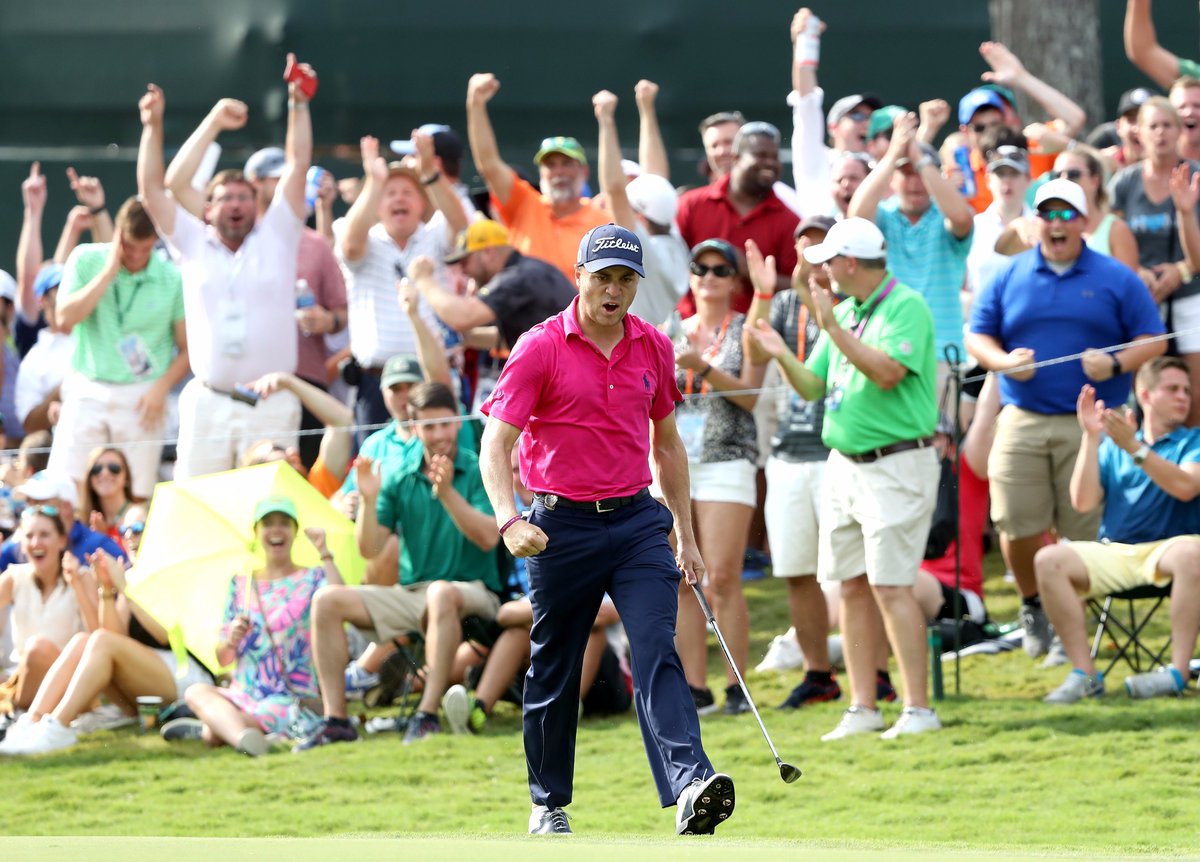 SECNetwork's tweet photo. ROLL TIDE! 🐘

@JustinThomas34 wins the 2017 PGA Championship! https://t.co/uOAsslK5Aq