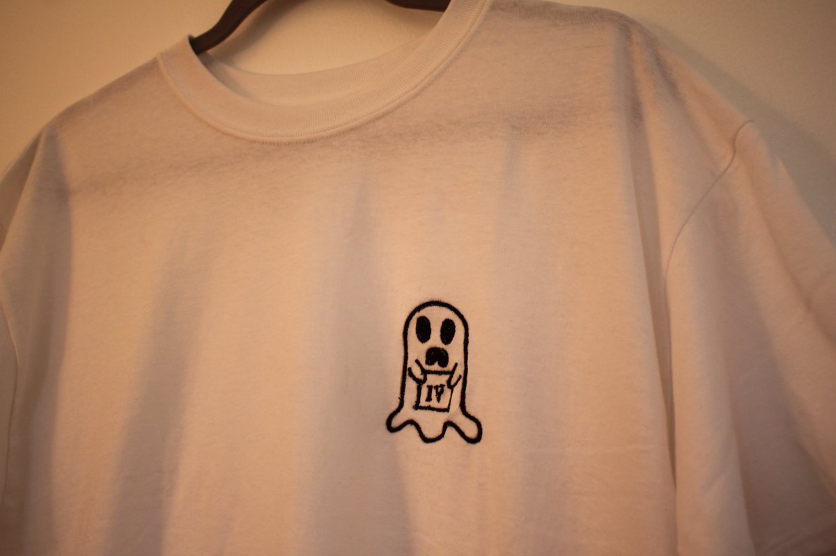 Inverse sad ghost T-Shirt 
       Available for purchase on the website.