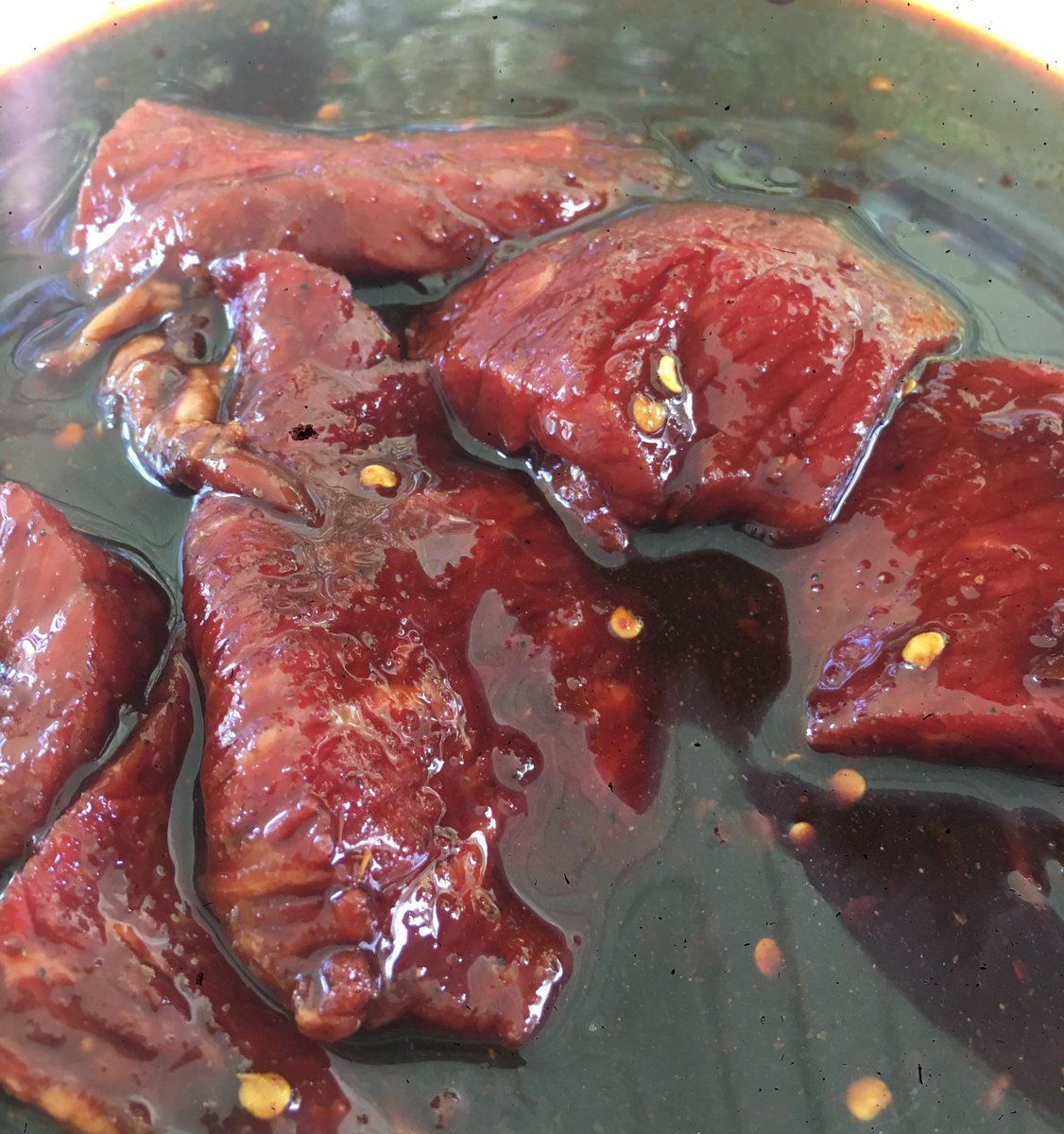 The new flavor 3 on deck

#meat #jerky #food #sauce #bbq #foodie #elk #eat #hunting #deerhunting #beefjerky #smoker #homemade #snack #nomnom