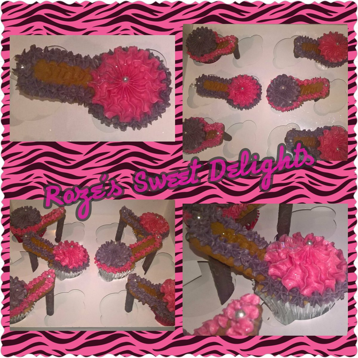 RozesCakes's tweet photo. Cupcake High Heels #NoveltyCupcakes #AnyFlavour #AnyDesign #AnyTheme #CakeGifts #RSD #birthdaycakes #celebrationcakes #AnyOccasion #CupCake https://t.co/diXzuxAWDn