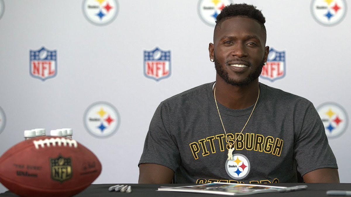CraigHoffman11's tweet photo. #NFLBoss – Antonio Brown https://t.co/Rnv7OupbTS https://t.co/xr9mIKshpa