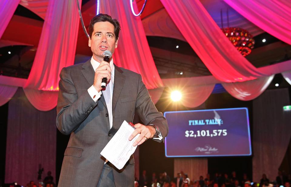 Proud to make a $150k donation to <a href="/CCF_MDL/">CCF</a> – funding for critical ongoing clinical research into children’s cancer. #milliondollarlunch