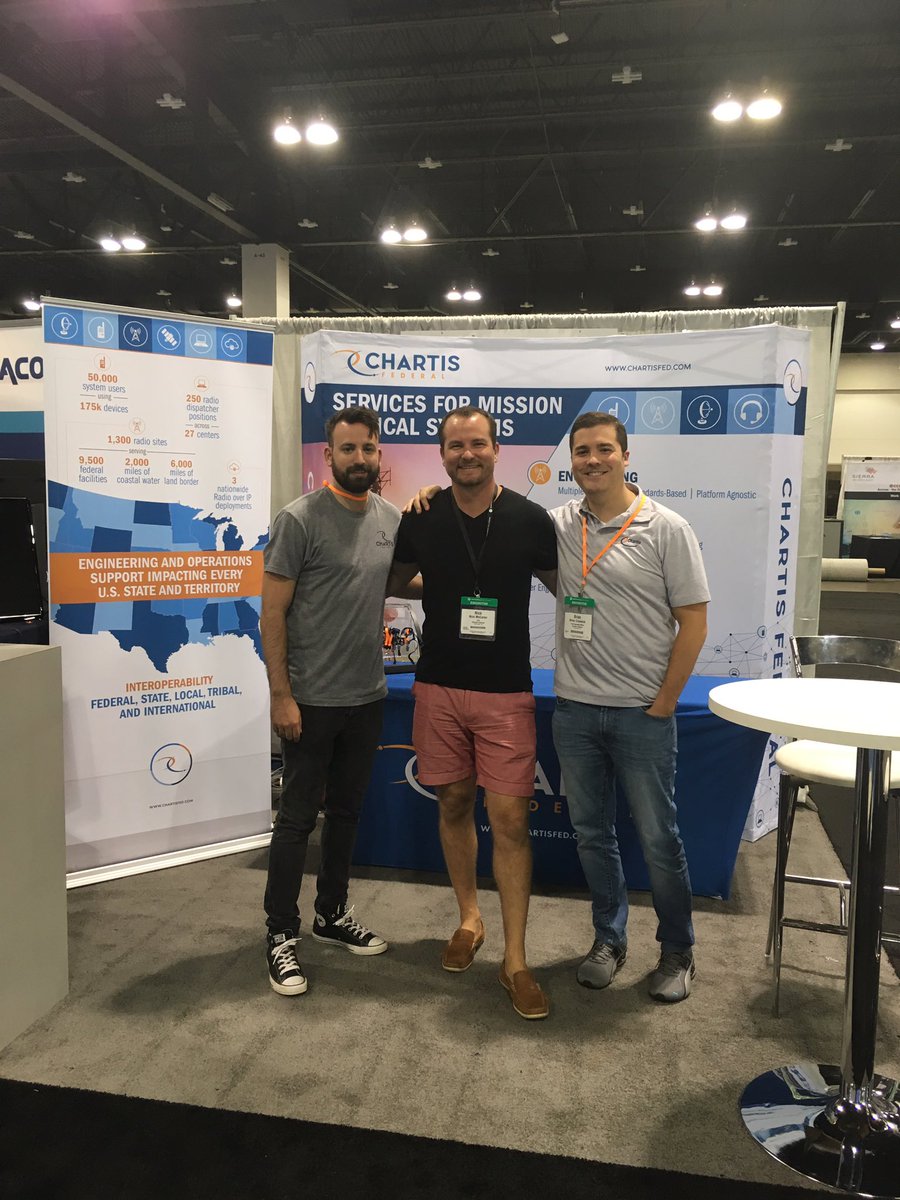 Setting up the booth <a href="/APCOIntl/">APCO International</a> #apco2017.