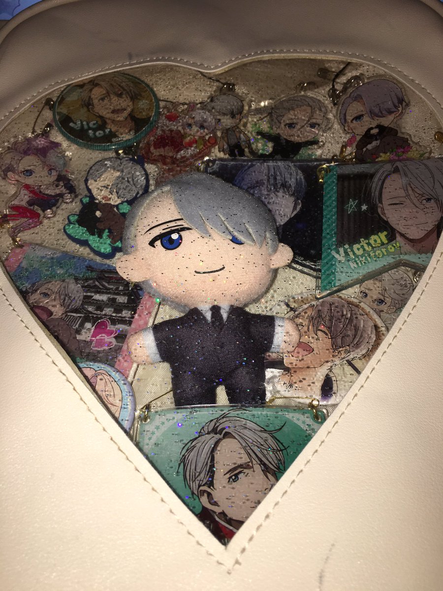 animepalooza's tweet photo. victor 2.0!! be my coach!! i like the layout of this one a lot better. #YuriOnIce #ggstyle #itabag #victor https://t.co/IwrN1ffJxG
