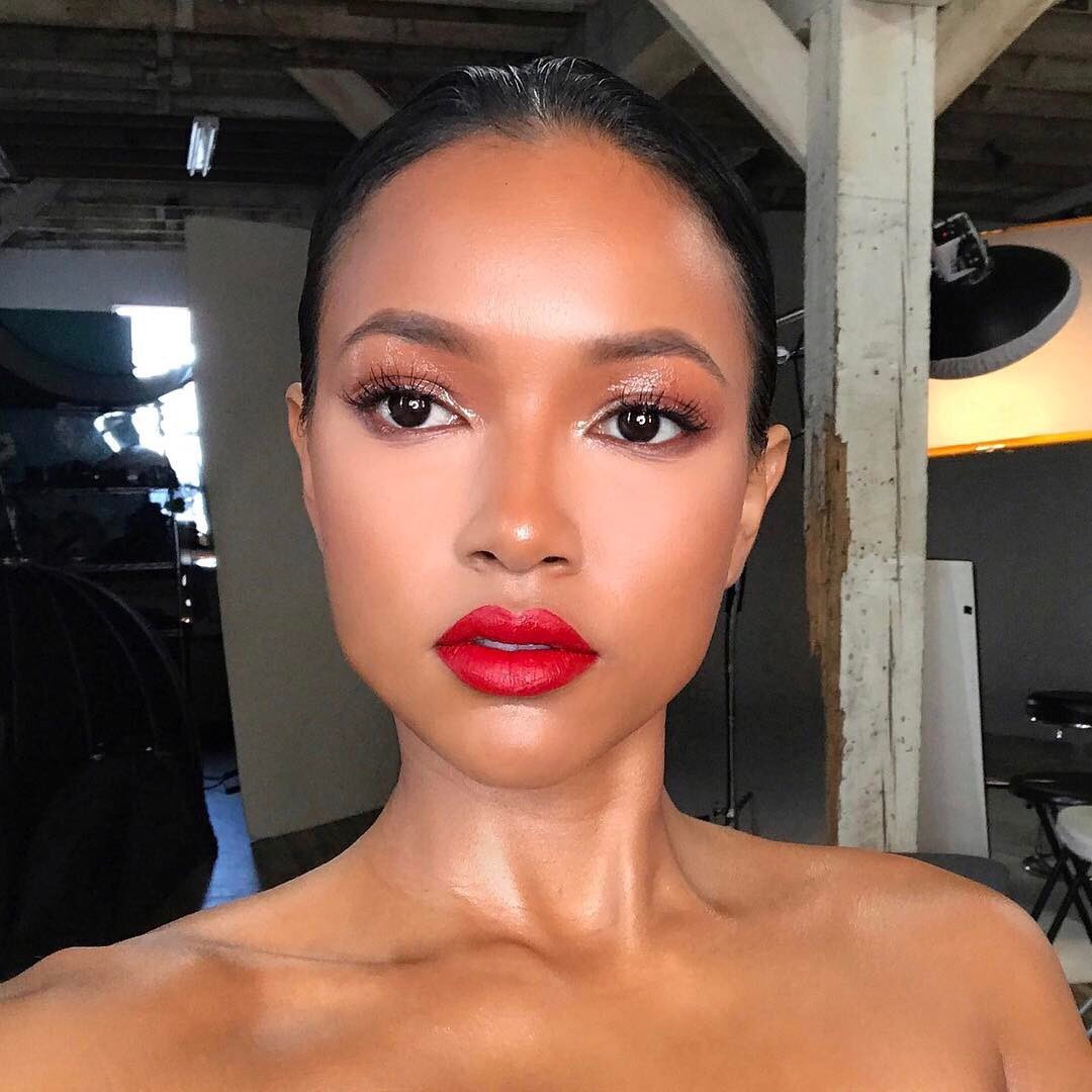 glowkit's tweet photo. Karrueche + makeup https://t.co/d4sXCA8CX0