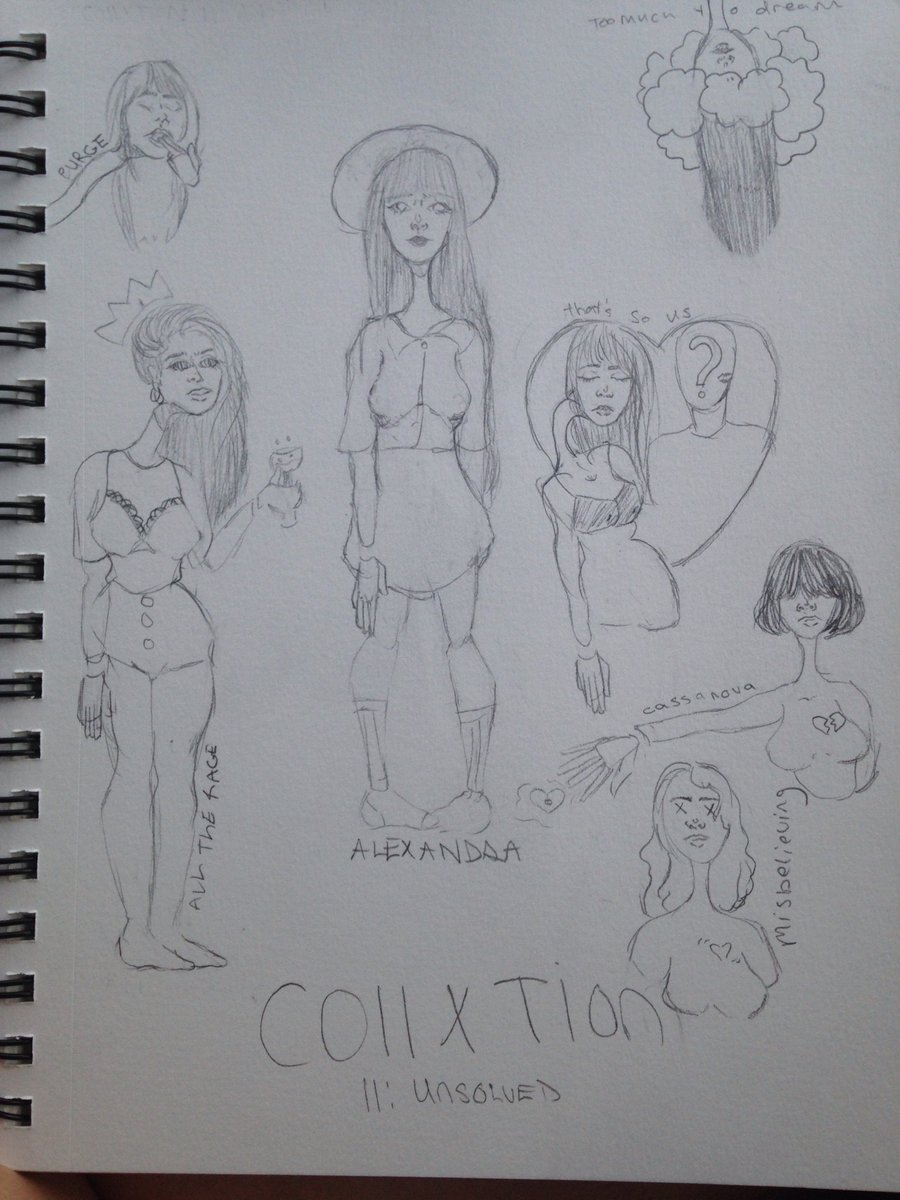 LordeEdge's tweet photo. @alliex I took collXtion II: unsolved and drew my vibe from the song, really love it https://t.co/EyEmEBDEVk