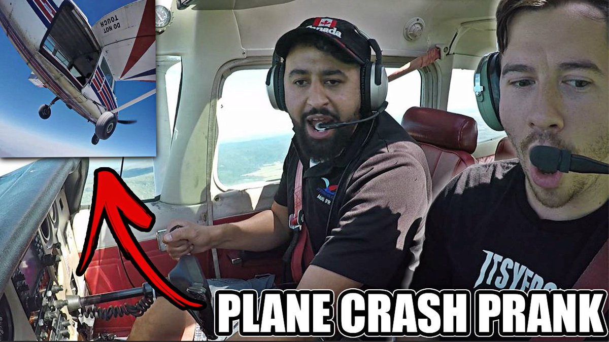 ItsYeBoi's tweet photo. I GOT PRANKED ON MY OWN CHANNEL!!
PLANE CRASH PRANK!! (ENGINE FAILURE 5,000 FT IN THE AIR)
https://t.co/0cQdInBmLw https://t.co/4m3o9R2uXv