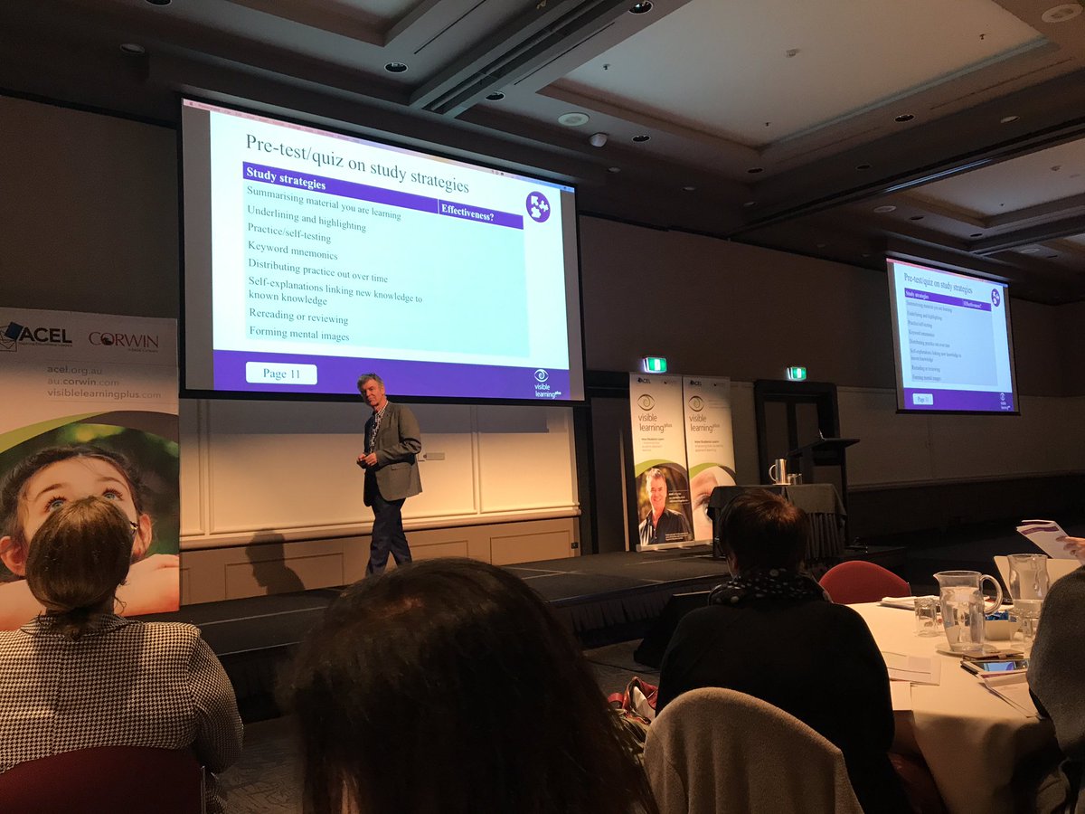 ChrisDevling's tweet image. "Socio-economic factors have no correlation to students ability to learn" @john_hattie removing excuses from educators in #Hobart @CorwinAU