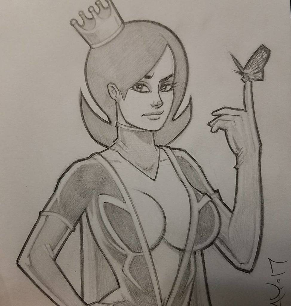 BillMcKayArt's tweet photo. Last sketch from Boston. #pencil #sketch #drgirlfriend #mrsmonarch #venturebros https://t.co/a4WHqVGSh9 https://t.co/9XVzUDhDSM