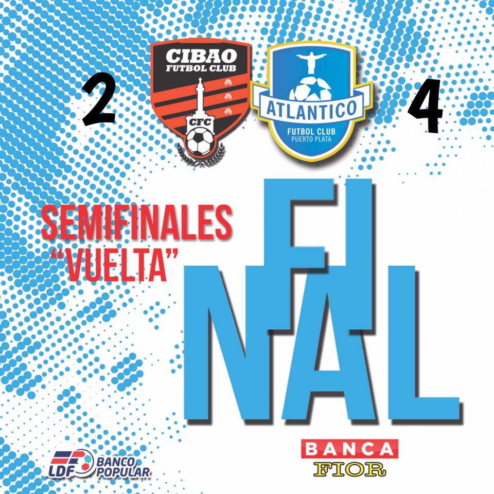 winstoncid's tweet photo. Deleitoso, agradable, delicioso, exquisito, grato, dulce el triunfo de Atlantico FC sobre Cibao FC. Directo a la #FinalLDF2017 https://t.co/hXGWcsVBf5