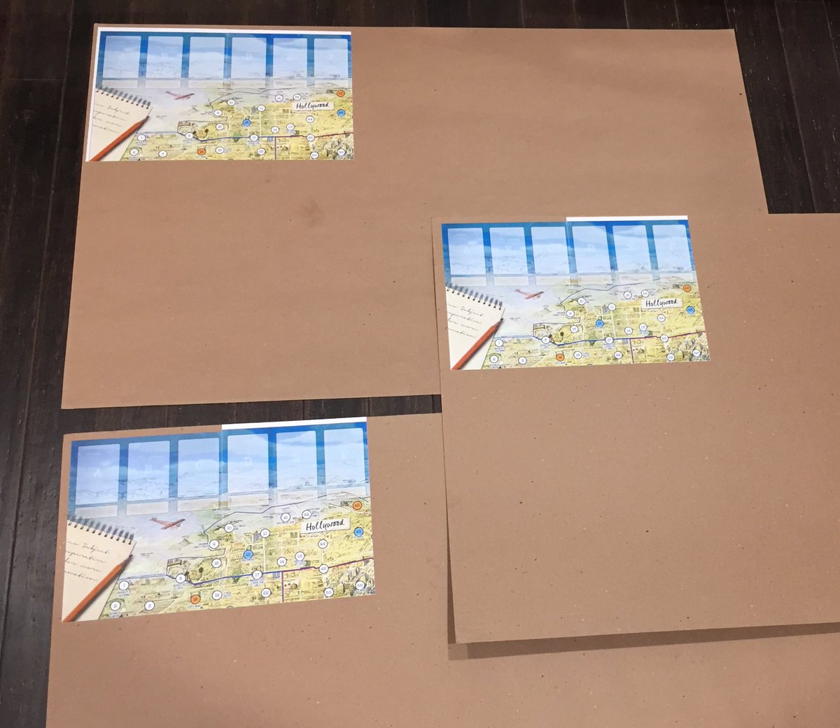 evanderrick's tweet image. Creating game boards, bit by bit. #SlowPrinter #Gencon