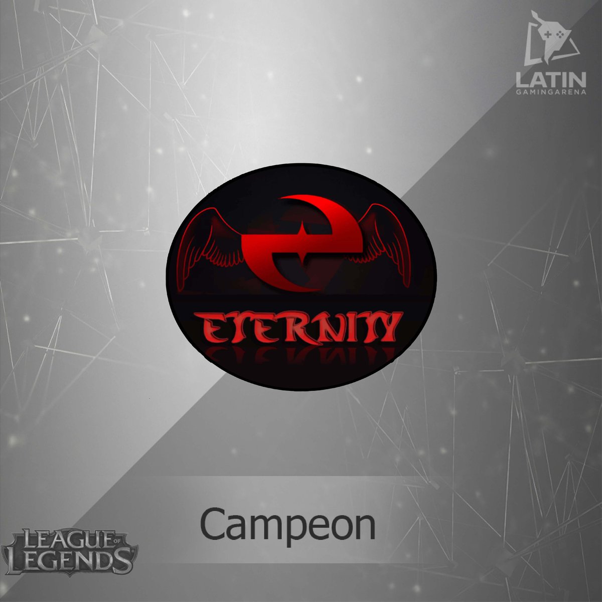 LGAplay's tweet photo. ¡Habemus Campeon!

Felicidades a #EternityeSports ganador de la #LatinArenaCup Nro2 de @LeagueOfLegends ! https://t.co/HugVFOcXHn