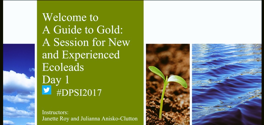 MsAniskoClutton's tweet photo. Excited to be hosting DPCDSB EcoLeads π Mon & Tues at a Guide to GoldποΈwith Mrs Roy and ISSSPC @DPCATHOLIC #dpsi2017 @BernardEcoTeam https://t.co/s65SaNABKe
