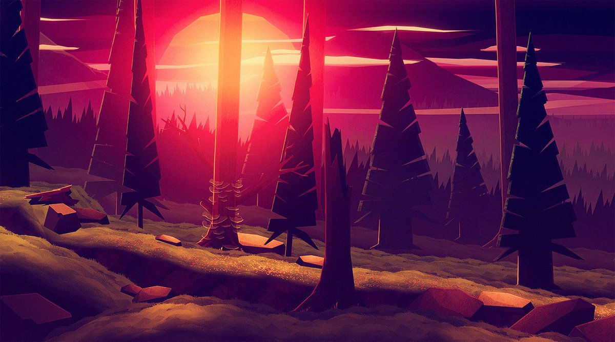 MografiGames's tweet image. Sunrise in Arthurton 
 
#FridayFeeling #gamedev #illustration #madewithunity