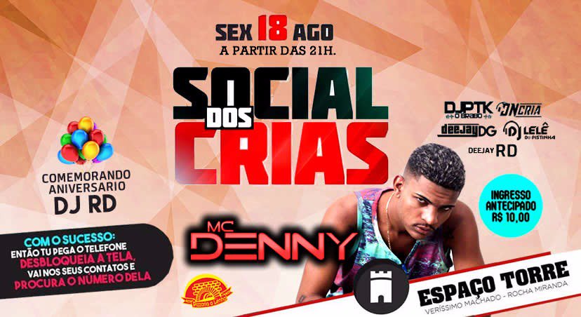 koeeMt's tweet photo. SO ESSA SEXTA FEIRA MSM PPRT 👌🔥
#SOCIALDOSCRIAS
#MCDENNY 18/08
#DJLELE https://t.co/WGiOaiFkcA