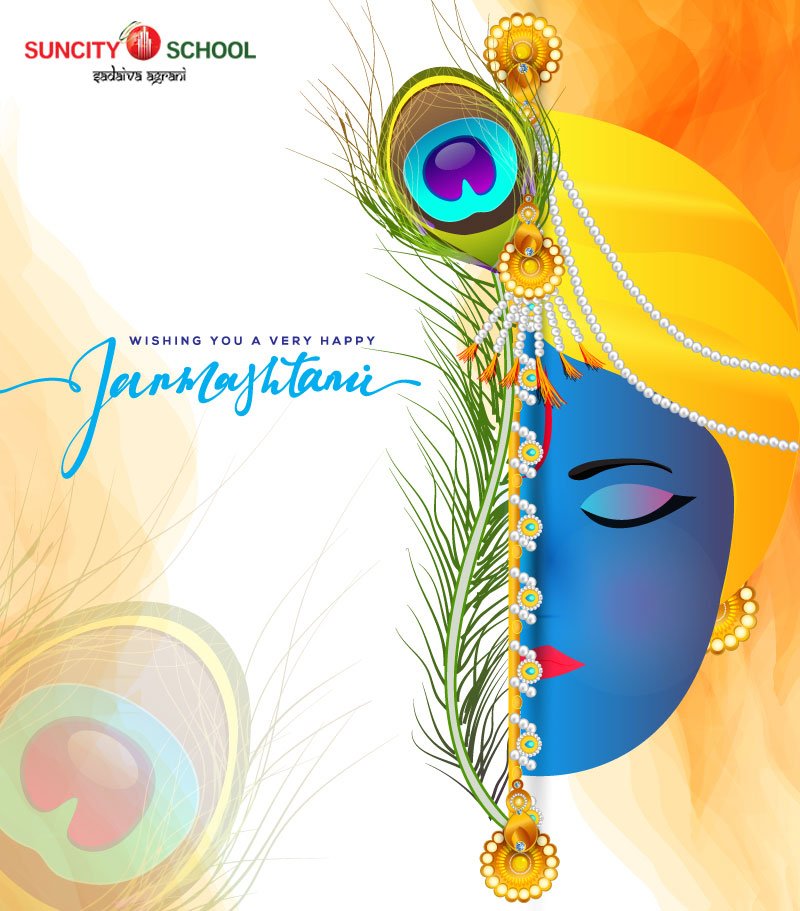 <a href="/SuncitySchool/">Suncity School</a> wishes you and your loved ones Happy Janmashtami !! 
#Janmashtami, #KrishnaJanmashtami #KrishnaJayanti  #Krishna