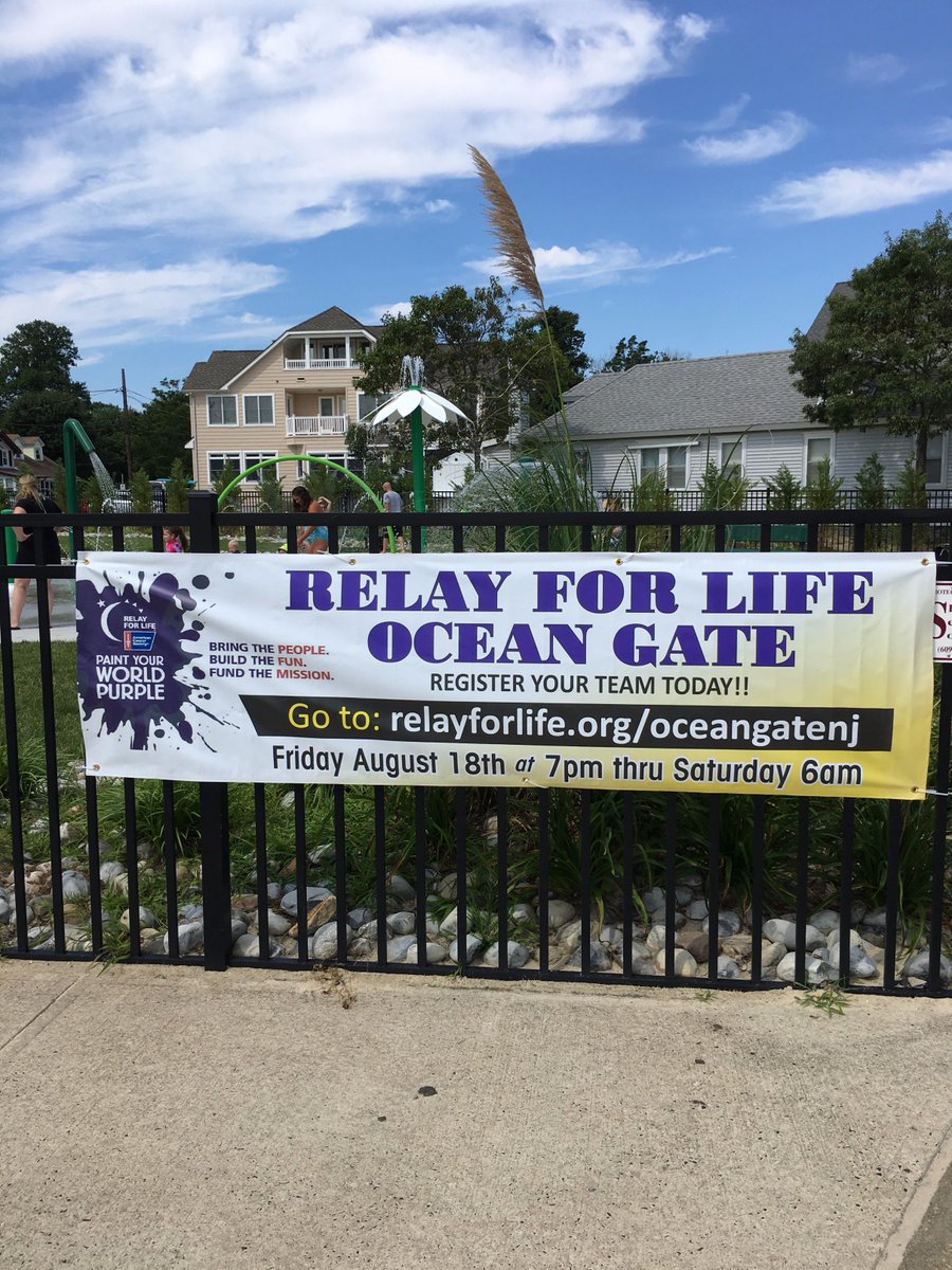 KesslerPT's tweet photo. Sign up for the @KesslerPT sponsored @RelayForLife for @AmericanCancer in #OceanGateNJ #OceanCounty #Cancer https://t.co/VCD4kq3ly2 https://t.co/VX4JVuWh3Z