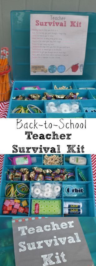 CreateNEducate's tweet image. "Teacher Survival Kits" are a nice, cheap gift to give teachers on your team (esp 1st years) 4 back to school!

#iteach #teachersofinstagram