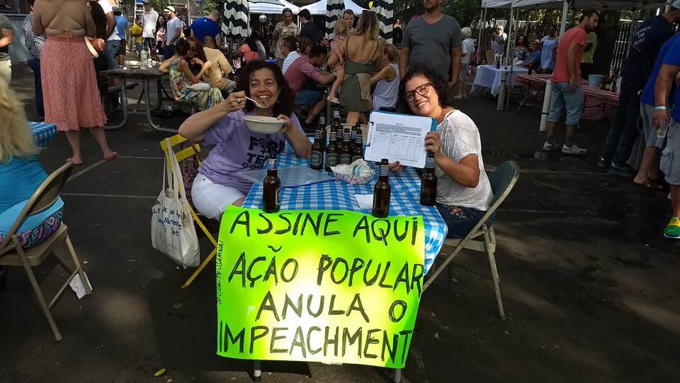 causaMNAI's tweet photo. Comitê USA - MNAI: Hoje foi dia de coletar assinaturas pelo ANULA no último dia do #BrasilFest, festival de verão temático sobre o Brasil! https://t.co/0KuBR3bkel