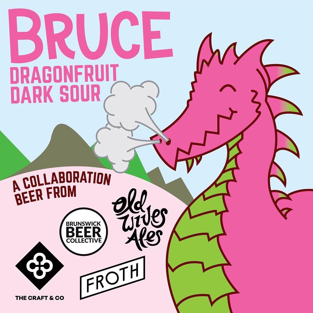 Our buds <a href="/OldWivesAles/">Old Wives Ales</a> will be pouring brews at VIC Aeropress: buff.ly/2vApxFo
_
Bruce Dragon Fruit Dark Sour
Hair of the Dog XPA