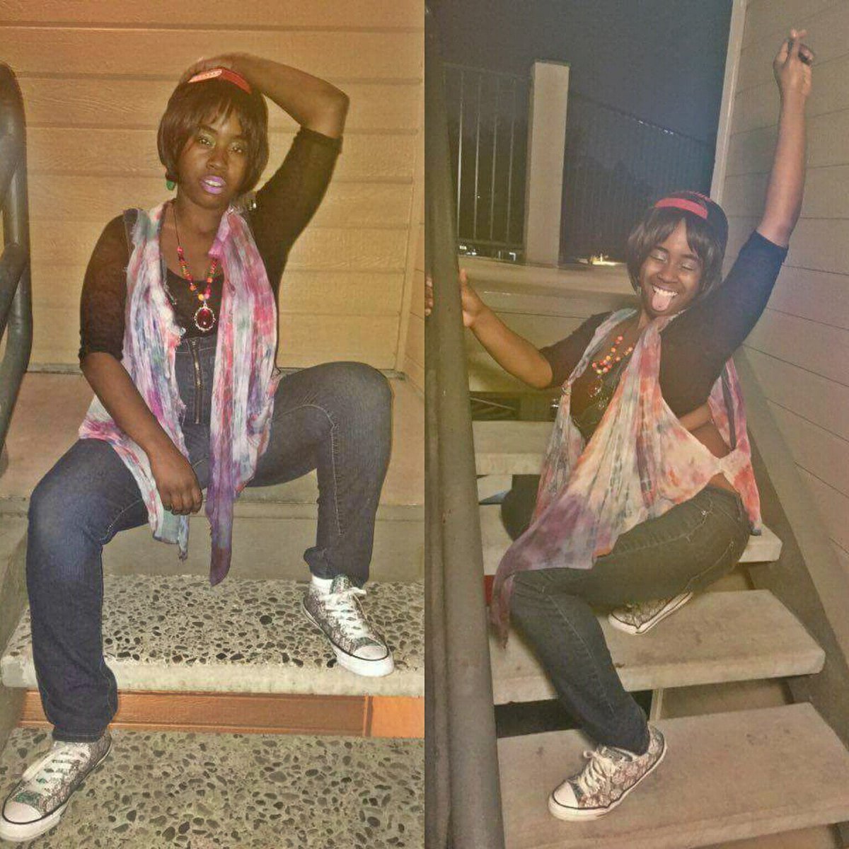 Cocoflwerchild's tweet photo. #fashionfriday Happy 44 #hiphop. Shawl made by me #Cocoflowerchild #cocoflowerchildcreations #happybdayhiphop #hiphopanniversary #latepost https://t.co/Zgfwn8WSEB