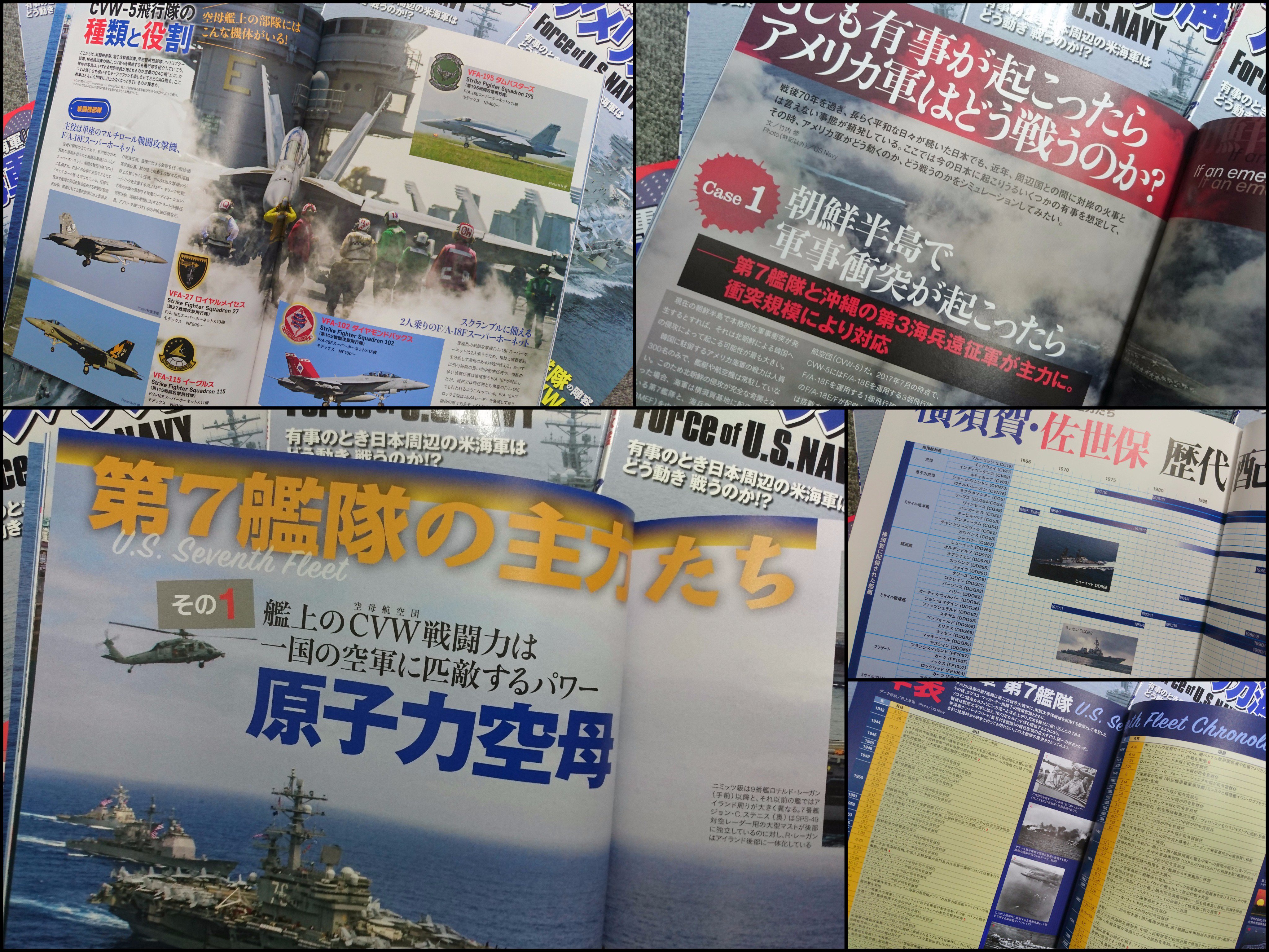 月刊ｊウイング編集部 Twitter पर 新刊 アメリカ海軍の力 ご案内 ロナルドレーガンと空母 航空団cvw 5を中核とする第7艦隊を徹底解説 所属イージス艦 潜水艦などの陣容や母港横須賀 佐世保のことまで全容を紹介 歴代配備年表も収録 朝鮮半島有事の