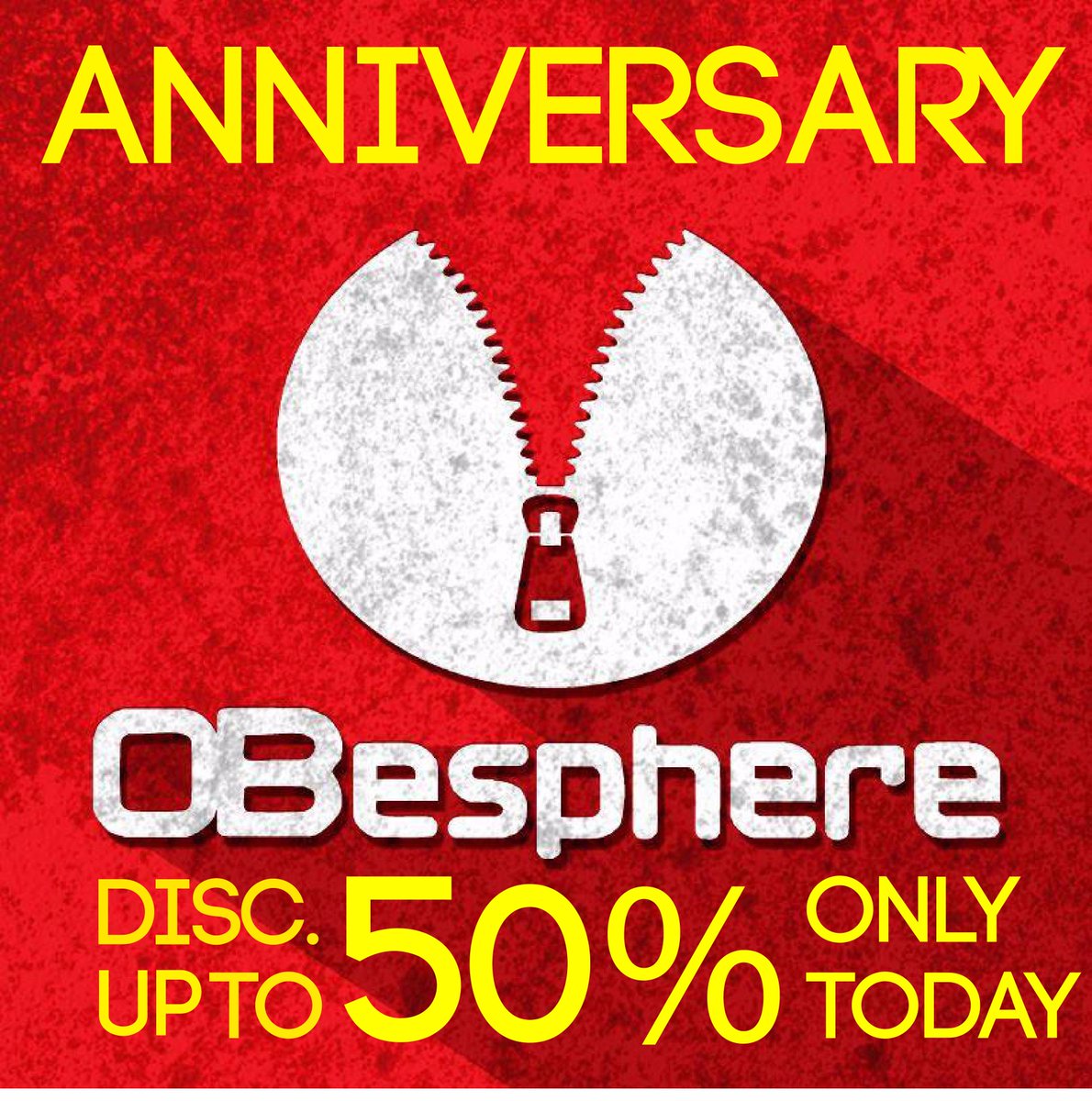 Happy monday genkz Obesphere Lagi Anniversary nih Disc up to 50% untuk hari ini aja... buruan Sebelum Kehabisan Kuy lah!!!