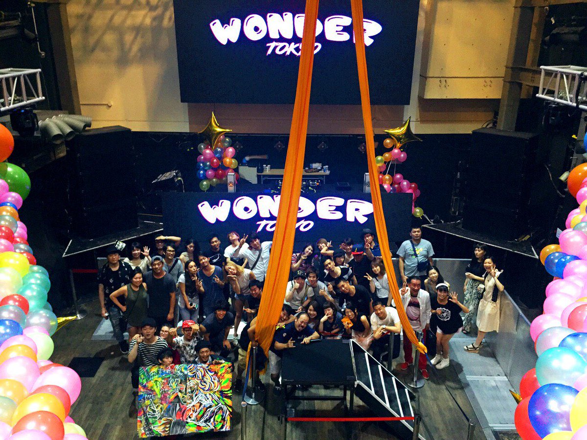 UPBEAT_NEWS's tweet photo. 昨日のWONDER @womb
来てくださった皆様ありがとうございました😊🎶
#wondertokyo #womb #housemusic https://t.co/iGXmXSNtu4
