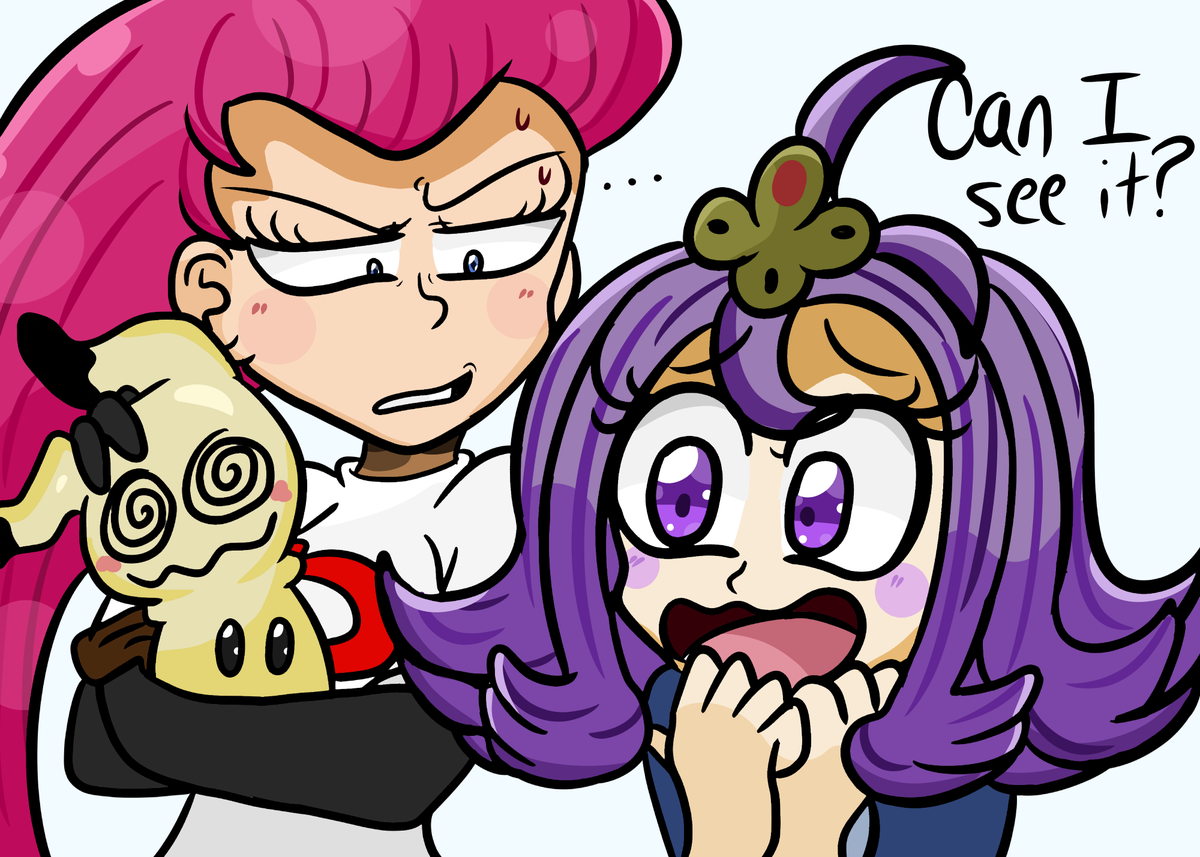 picture Pokemon Jessie Mimikyu mimikyu ãã±ã¢ã³ anipoke pokemon