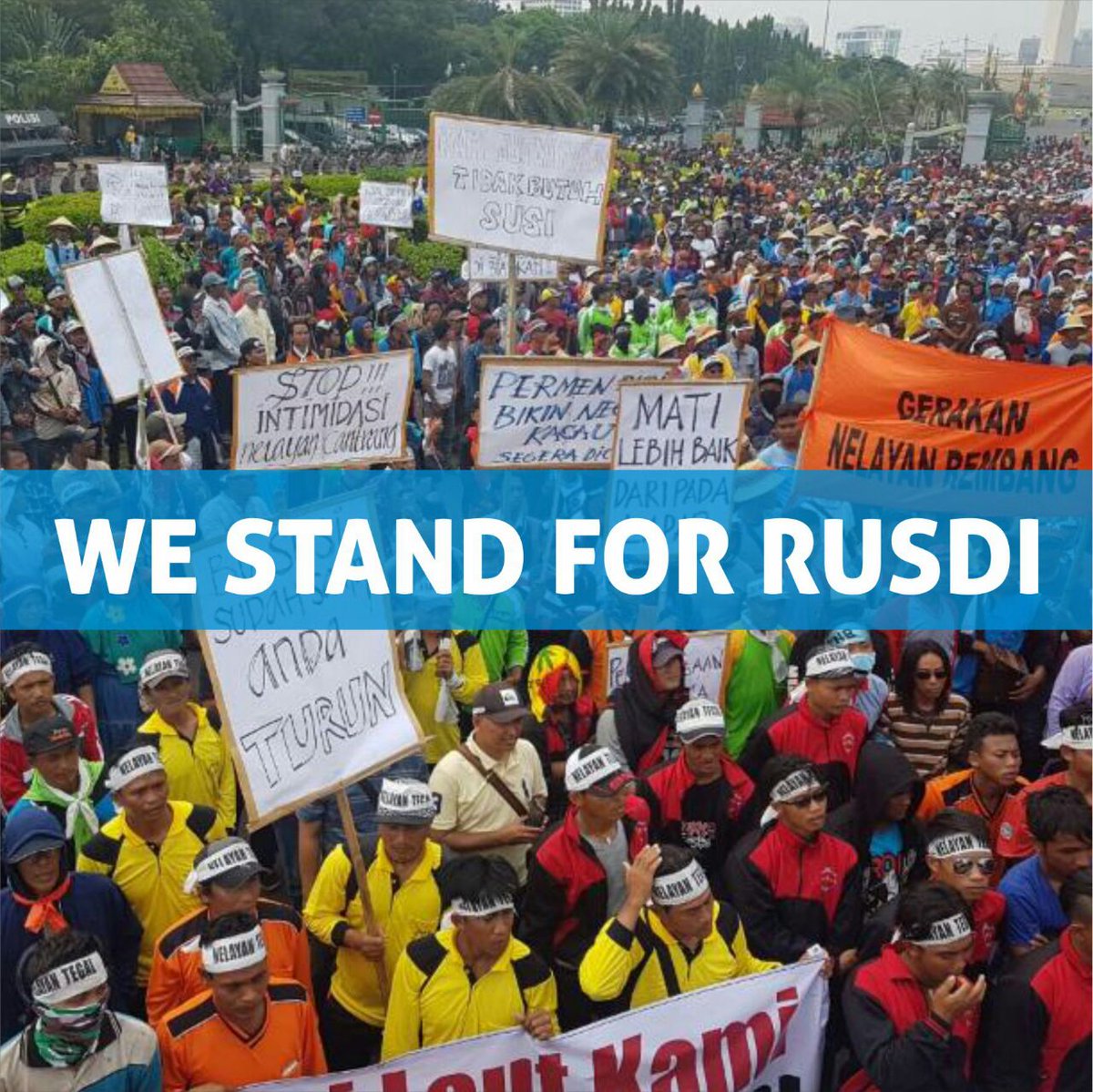 #StandForRusdi