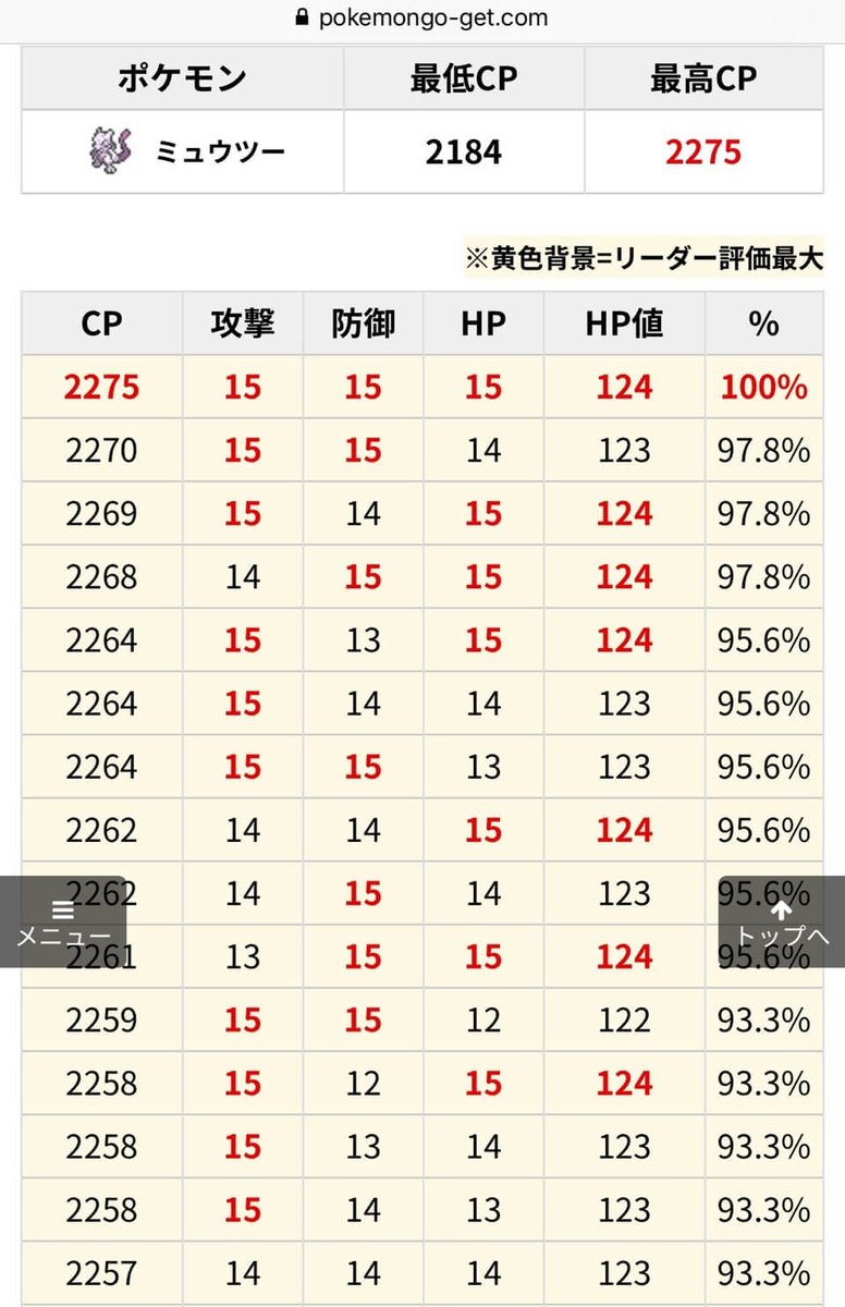 ポケモン個体値チェッカー