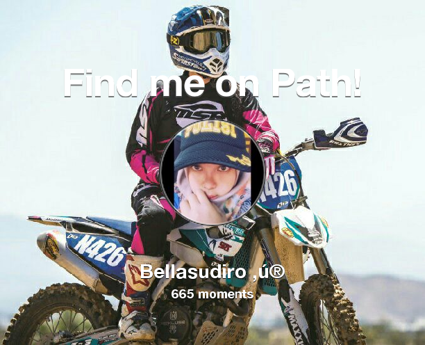 bellasudiro's tweet photo. Find me on #Path now! Go to https://t.co/y5dJUFwqcs https://t.co/ITWKp448nX