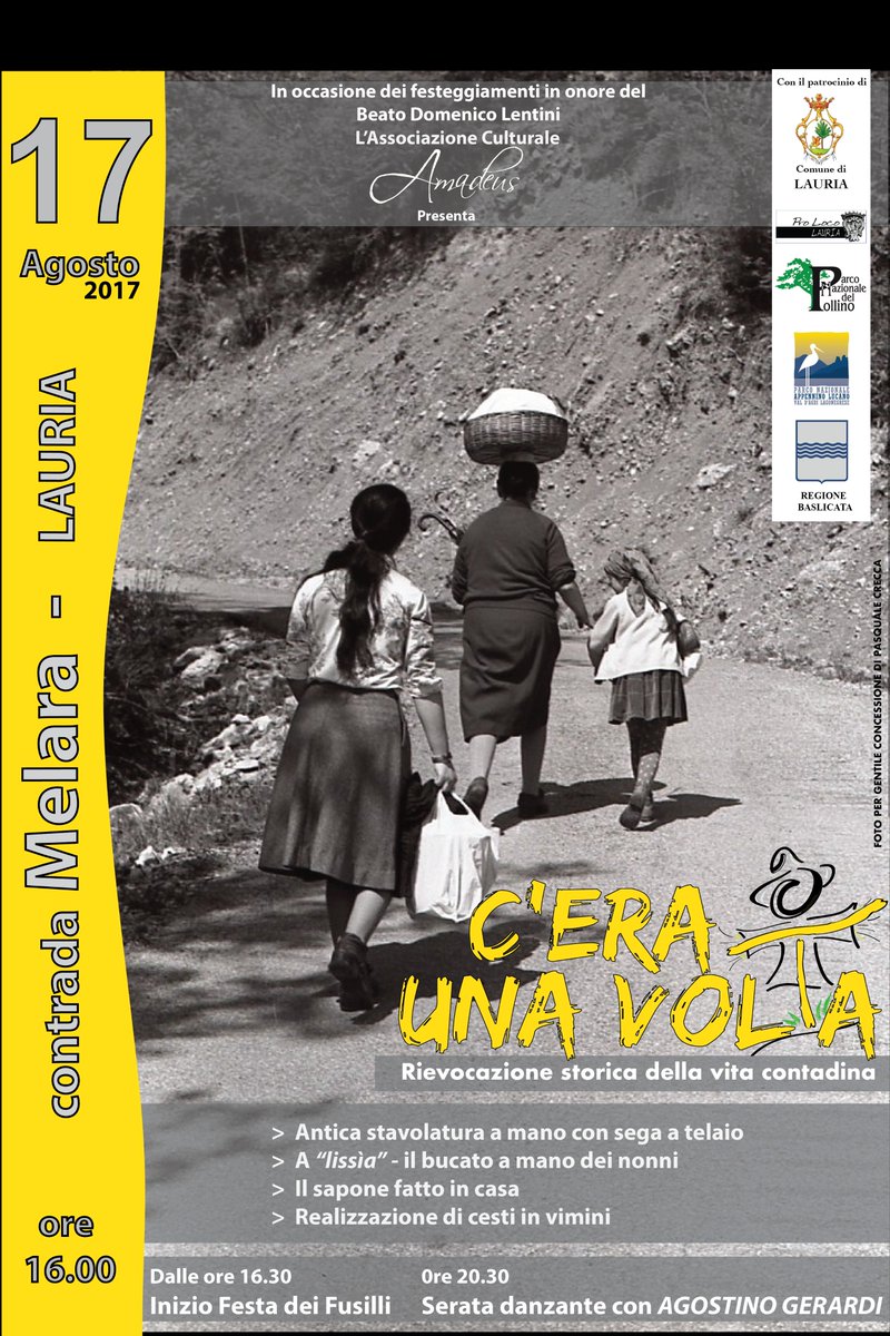 ParcoAppLucano's tweet photo. C'era un tempo in cui le piccole abitudini quotidiane divenivano riti affascinanti, oggi da riscoprire e rivivere.
C'era una volta...! https://t.co/hp8WVJ8zwf