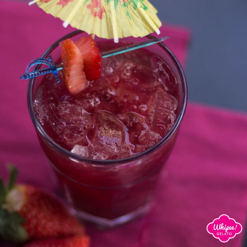 WhipeeGelato's tweet photo. Bursting with strawberries, peach, lemon and cranberries, who loves our delicious strawberry woo woo mocktail? https://t.co/eW2uzLfKtx