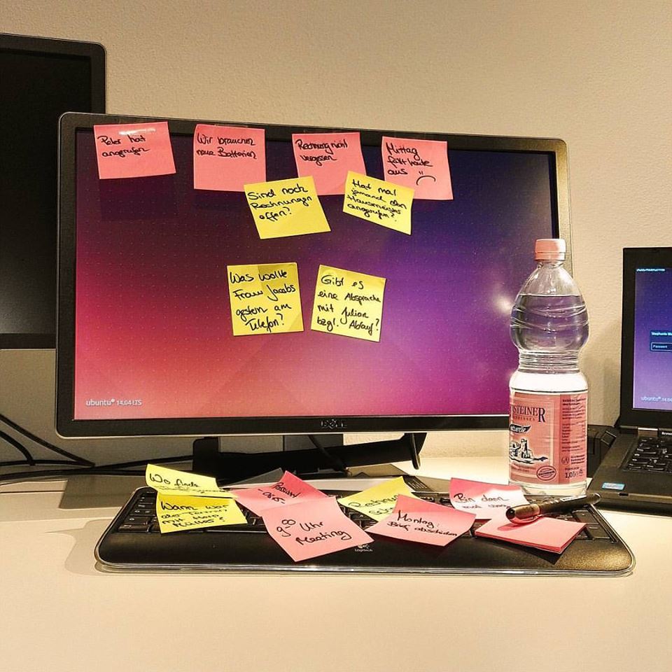 #Zettelwirtschaft Mein Büro sieht nie so aus und ich weiß genau, was zu tun ist. Woran das liegt, lest ihr unter: bit.ly/2uUEDDK.