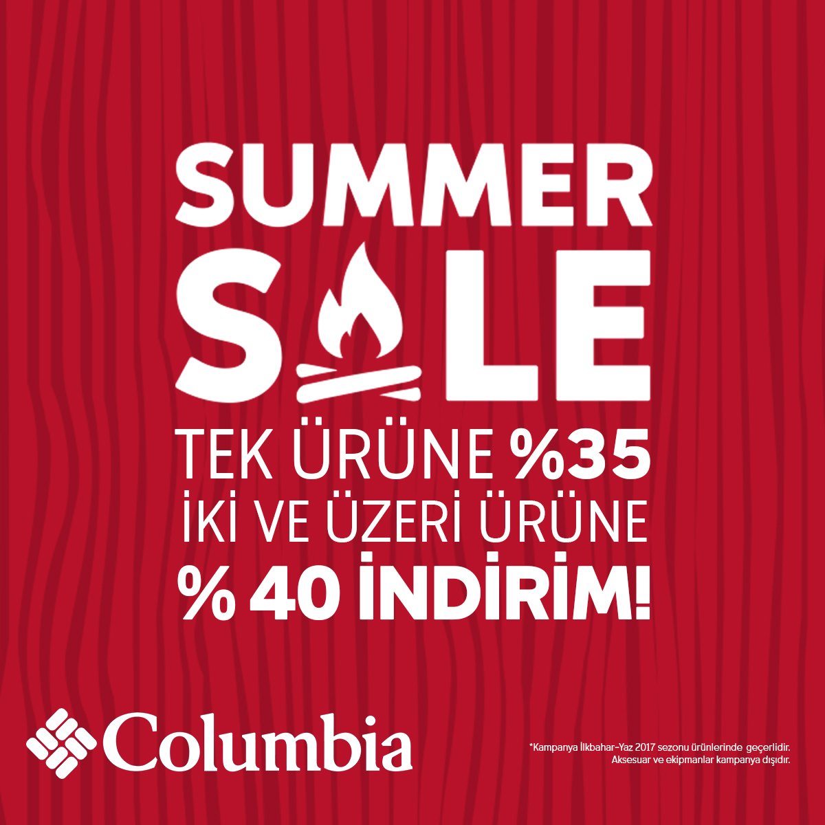 Deepo Outlet Columbia'da tek ürüne %35 iki ve üzerine ürüne %40 indirim fırsatı sizi bekliyor.