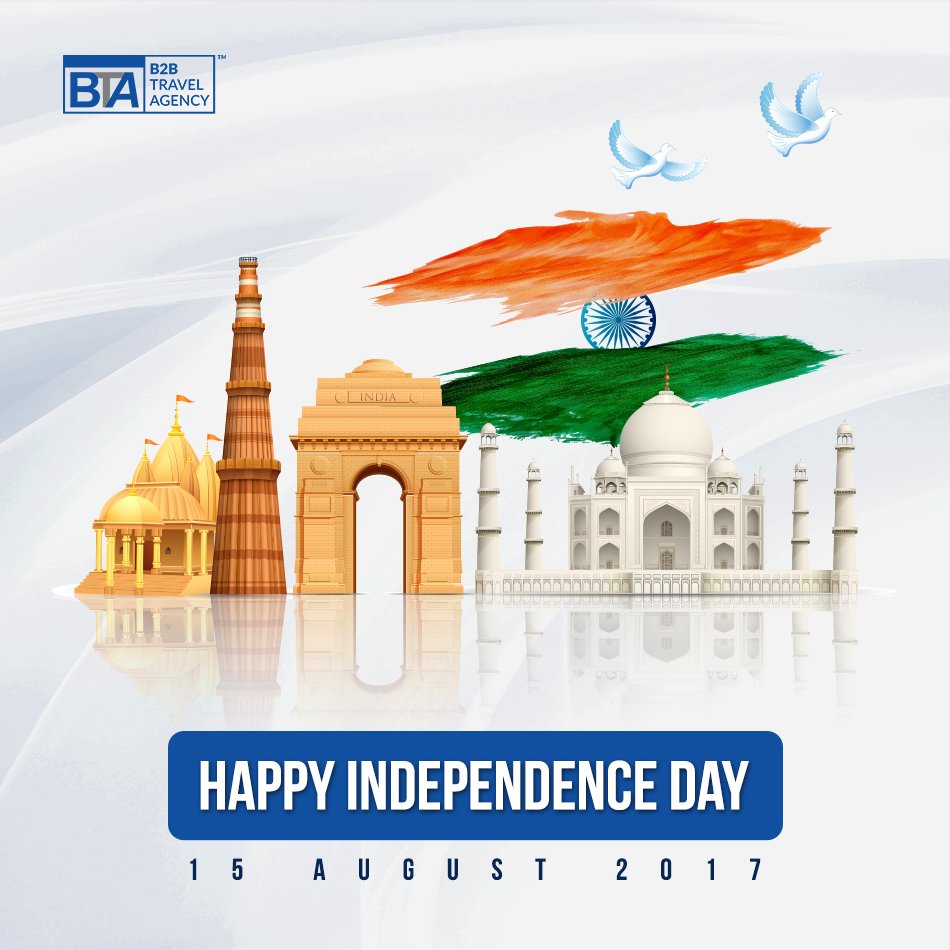 B2BTravelAgency's tweet photo. Celebrating 71st  #IndependenceDay with @BTAIndia. https://t.co/Q80jmIoLFj