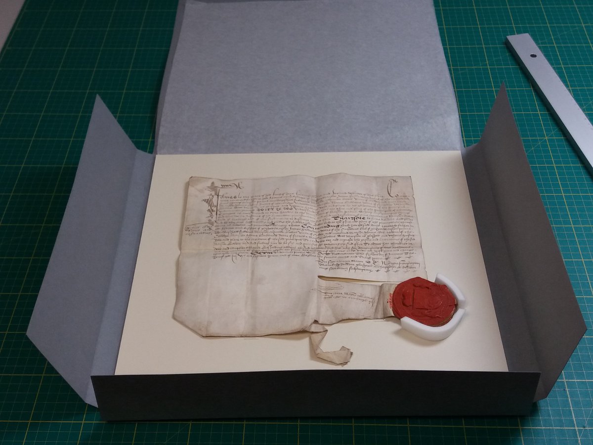 UofGlasgowASC's tweet photo. From this to this - improving the storage and access of a collection of parchment documents.
#conservationkeyhole https://t.co/o6FkUbrvl0 https://t.co/hahhU4PU5L