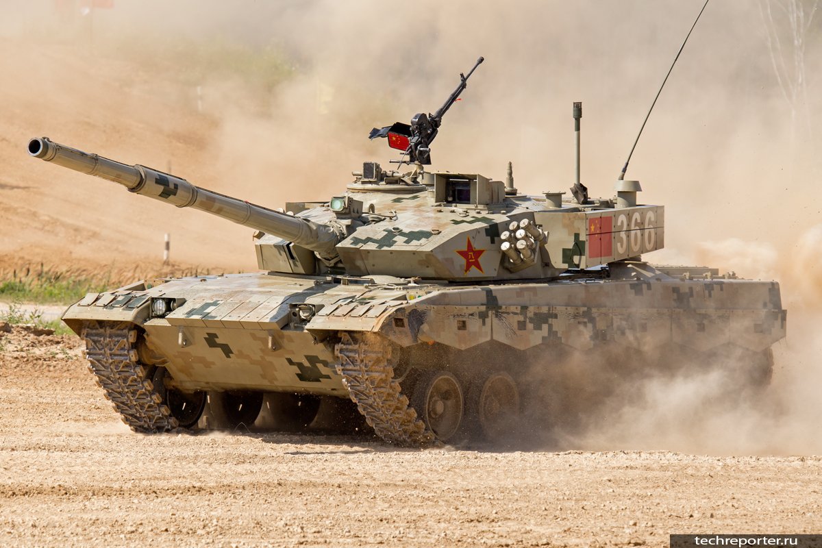 الصين تطور دبابتها نوع Type-96 بناء على التجارب المكتسبه في بياتلون الدبابات في روسيا  DHLCI0AVoAAY8yM