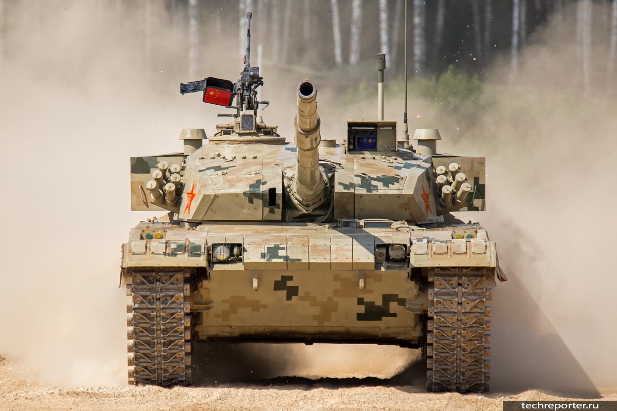 الصين تطور دبابتها نوع Type-96 بناء على التجارب المكتسبه في بياتلون الدبابات في روسيا  DHLCIyiVwAAR4PZ