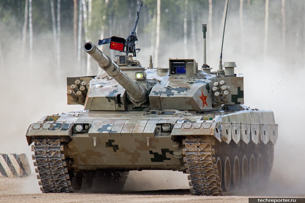 الصين تطور دبابتها نوع Type-96 بناء على التجارب المكتسبه في بياتلون الدبابات في روسيا  DHLCIz9UwAAFzb1