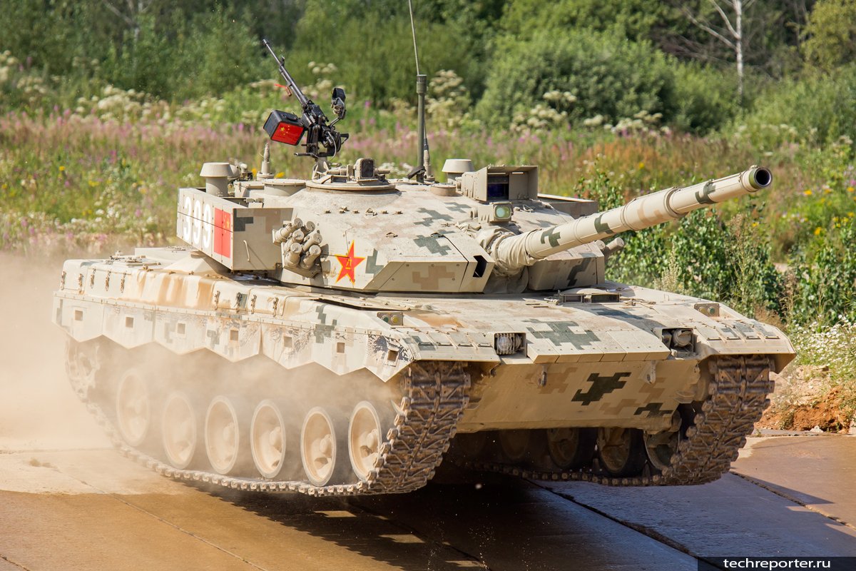 الصين تطور دبابتها نوع Type-96 بناء على التجارب المكتسبه في بياتلون الدبابات في روسيا  DHLCIz9UwAIsRb7