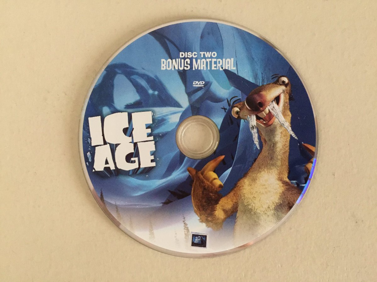Ice Age (2002) 2-Disc Special Edition DVD Disc 1 - Feature Disc 2 - Bonus.....