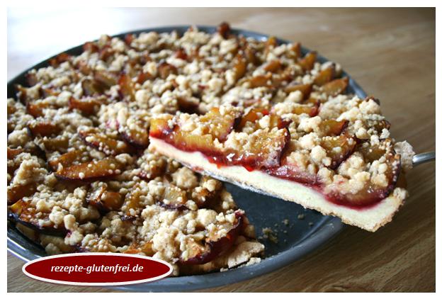 Glutenfreier Zwetschgenkuchen - so saftig und lecker! Hier das Rezept: rezepte-glutenfrei.de/?p=1265