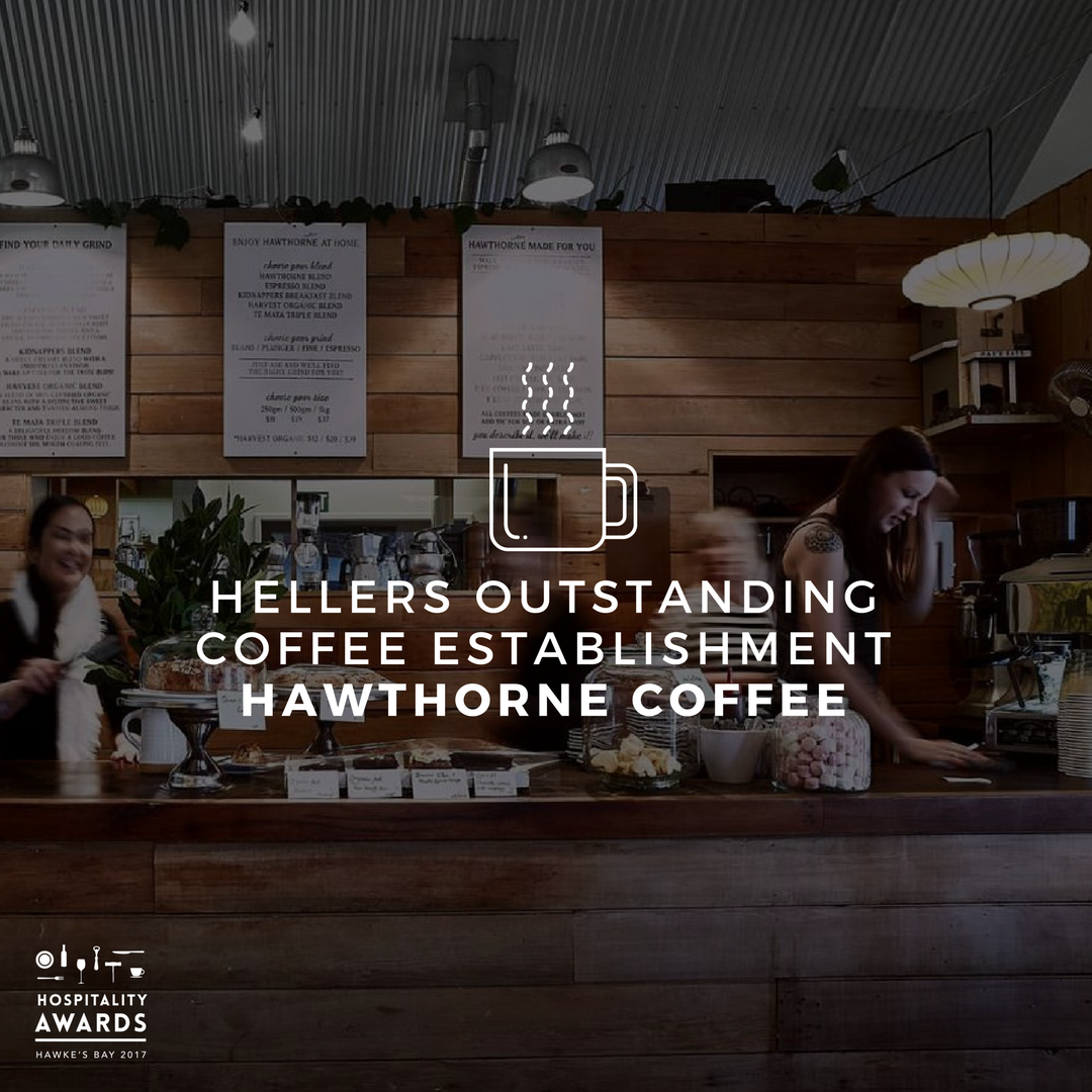 hbhospoawards's tweet photo. And the winner of the Hellers Outstanding Coffee Establishment is ... @HawthorneCoffee #congratulations #hbhospoawards https://t.co/b0tilDnasQ