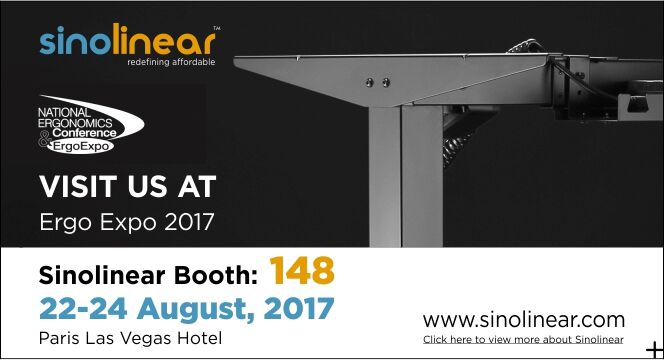 sinolinear's tweet photo. Countdown has begun - Join us in attending- National #Ergonomic Conference  #ErgoExpo, Aug. 22-25, 2017  Paris, Las Vegas #MondayMotivation https://t.co/mZuCJL06Hq