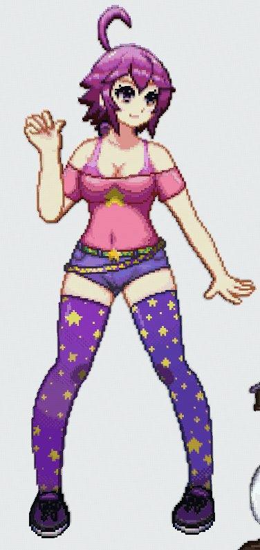 minecraft pixel art anime girl